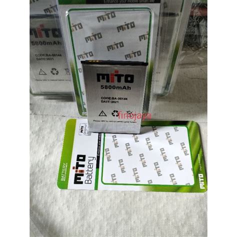 Jual Baterai Mito Ba00144 Battry Mito W1 Original Shopee Indonesia