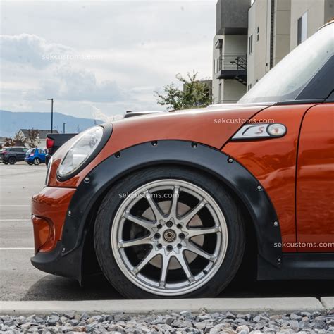 Fiberglass Fender Flares Wide Wheel Arch Gen3 Mini 47 OFF