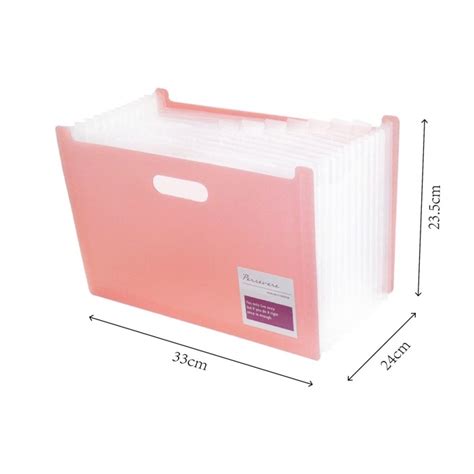 Desktop File Organizer Expanding File Folder Multilayer Thick A4