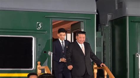 North Korean leader Kim Jong Un arrives in Russia by train to meet ...