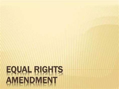 Ppt Equal Rights Amendment Powerpoint Presentation Free Download Id 1956261