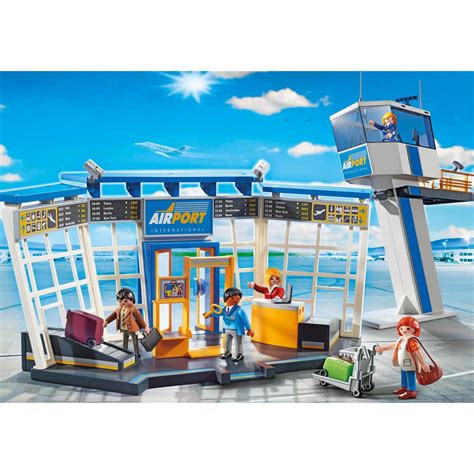 Playmobil Airport With Control Tower Toys Shop Gr