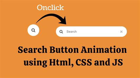 Search Bar Using Html Css Javascript Animated Search Box Using Js