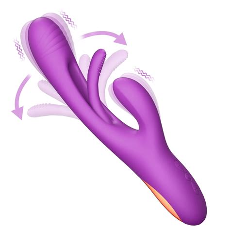 G Spot Vibrator For Women Rabbit Tapping Vibrator 3 In 1 Couple