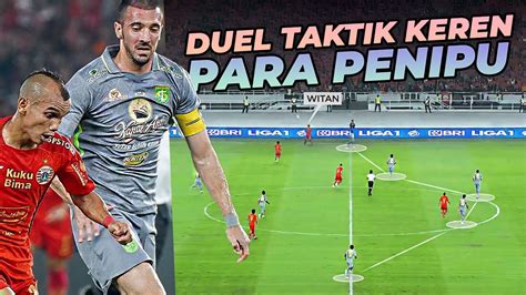 Review Taktik Persija Jakarta Vs Persebaya Surabaya Dribble9 YouTube