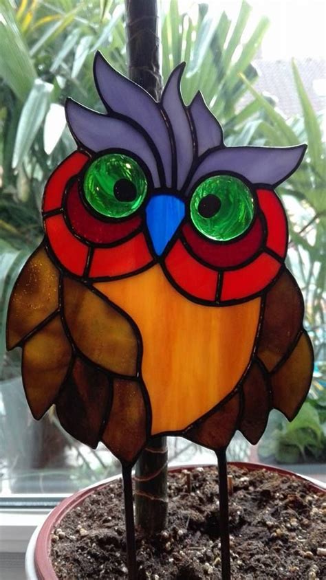 Easy Owl Stained Glass Patterns Glass Designs