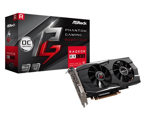 Asrock Phantom Gaming D Radeon Rx G Oc Tonix Computer