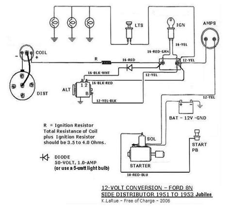 Wiring Diagram For Ford Jubilee Tractor | Spin Diagram