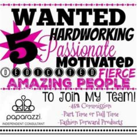 Join My Team Today Paparazzi Quotes Paparazzi Jewelry Images