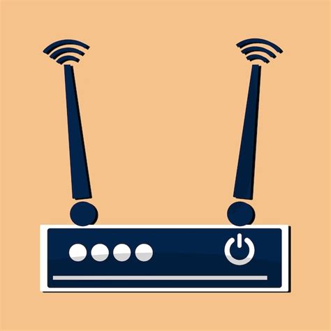 Premium Vector Wifi Internet Icon In Comic Style Wifi Router Icon