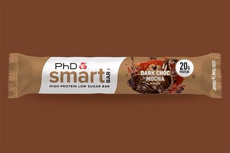 Phd Nutritions Delicious Dark Chocolate Mocha Smart Protein Bar