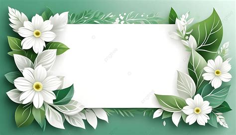 Flower Wedding Card Background Marraige Card White Bakground Flowers