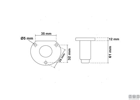 Fanale Asta Tr Led M H Nero Fanali Di Navigazione Per Barche Fino