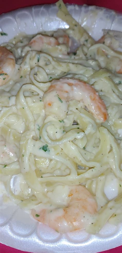 Homemade Shrimp Alfredo Rfood