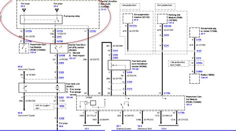 Ford Fuel Pump Relay Wiring Diagram Diagram Ford Relay