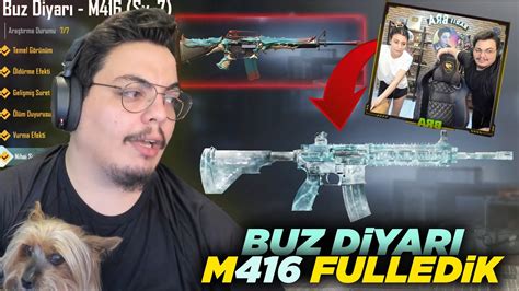 BUZ DİYARI M416 FULLEMEK İÇİN M16 AÇTIK Pubg Mobile YouTube