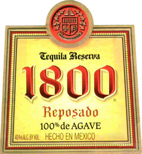 1800 Reposado Tequila 750ml - Haskells