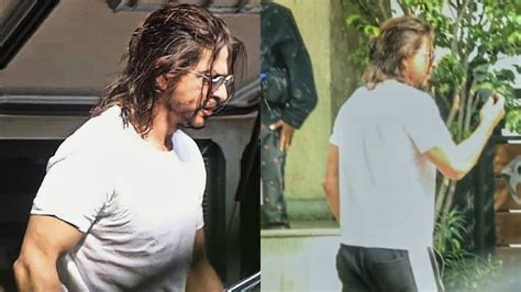 Shah Rukh Khan's Look For Pathan Leaks! Pics Of SRK In Long Hair Will ...