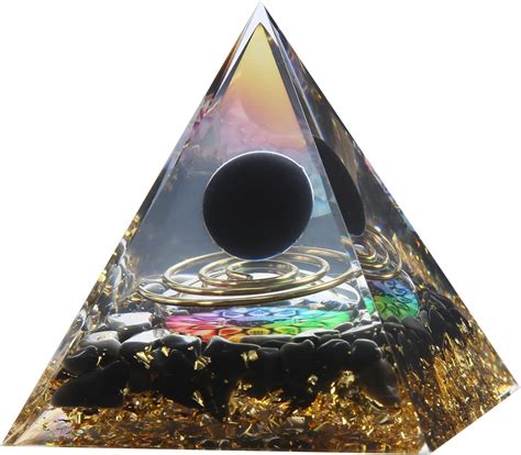 Amazon Orgone Pyramid For Positive Energy Crystal Pyramid