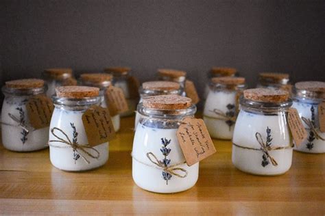 Candle Wedding Favors Rustic Wedding Favor Candles - Etsy