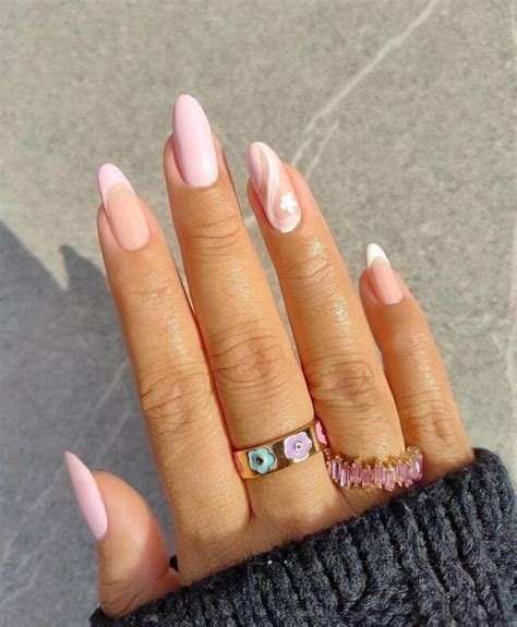 40 Nude Nail Designs For Any Occasion Neutral Nails With Rhinestones