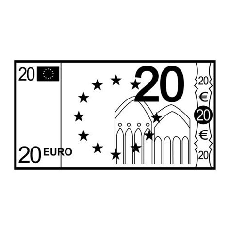 Billetes De Euro Para Colorear Imagui