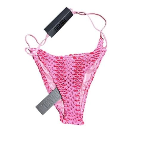 New Triangl Vinca Alina Pink Crochet Bikini Swim Bottoms Ebay