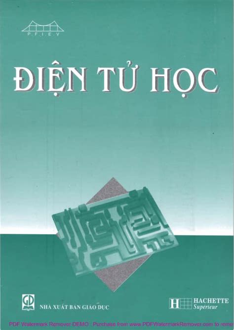 Điện tử học Giáo trình PDF Thư Viện Sách