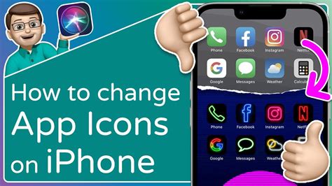 How To Change App Icons On Iphone No Shortcuts Banner Youtube