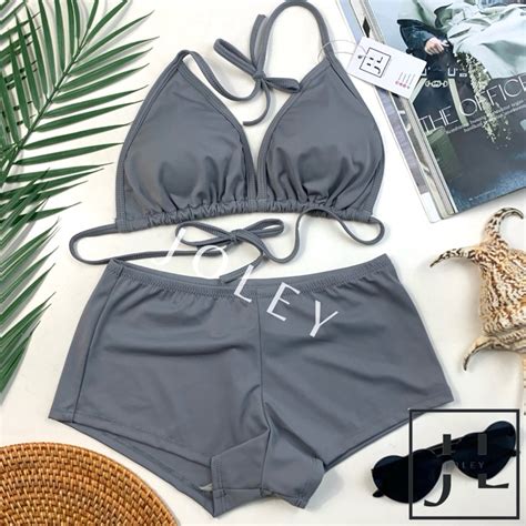 Jual BREE SOLID Bikini Set Bikini Pantai Baju Renang Bikini