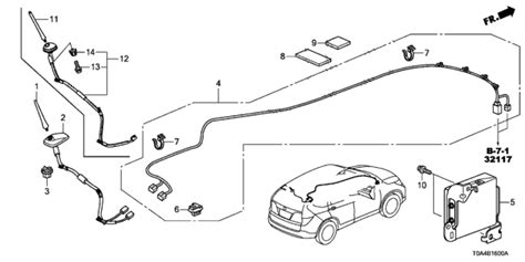 Antenna 2014 Honda CR V 5 Door EX AWD KA 5AT