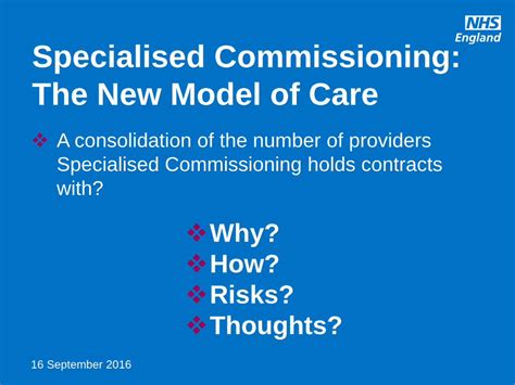 Pdf Specialised Commissioning The New Model Of Care Dokumentips