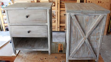 Rustic Nightstand - Seven Home Designs