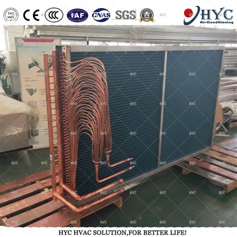 Hvac Dx Type Copper Tube Condenser Evaporator Fin Coils China Heat