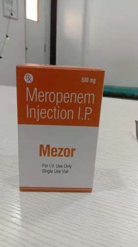 MEZOR 500MG Meropenem Injection IP At Best Price In Mumbai By IKON BIO