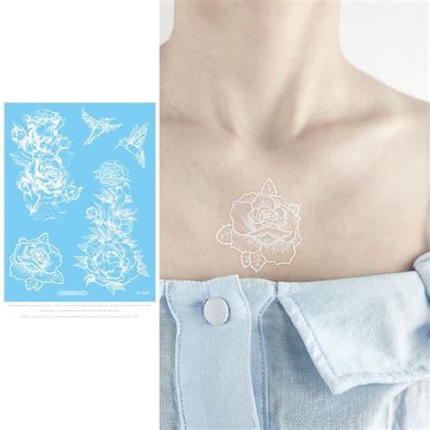 Black Temporary Tattoos For Women Girls Lace Tattoo Stickers Neck