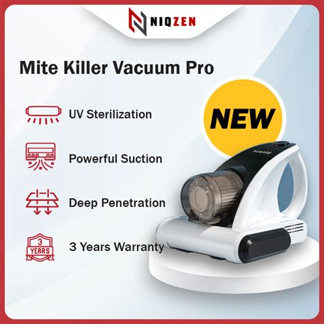 Niqzen Extreme Effectiveness Cordless Dust Mite Vacuum Powerful