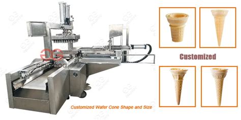 Automatic Ice Cream Cone Maker Wafer Cone Maker Making Machine China