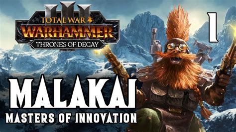 The Spirit Of Grungni Takes Off Malakai Total War Warhammer