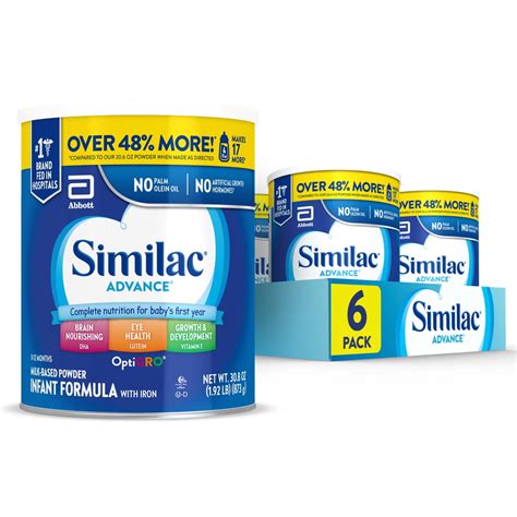 Similac Advance Infant Formula With Iron Powder Oz Atelier Yuwaciaojp