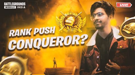 Rank Push Conqueror Bgmi Live Telugu Bgmi Telugu Live Bgmi Live