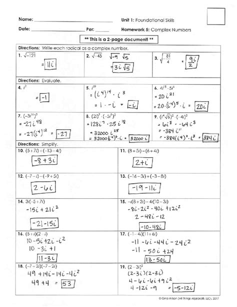 Homework 5: Understanding Complex Numbers and Their Applications - Studocu