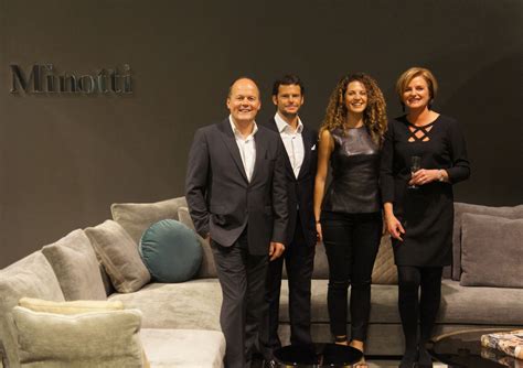 Gorinchem The Netherlands Inauguration Of Minotti Concept Store By