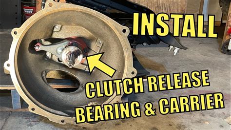 Willys Jeep Clutch Release Bearing Carrier Install Youtube