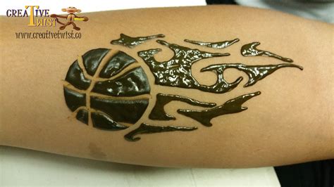 Flaming Basketball for boys | Henna tattoo designs, Henna inspired tattoos, Henna tattoo designs ...