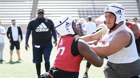 Ol Vs Dl On S Part Rivals Camp Series Los Angeles Youtube