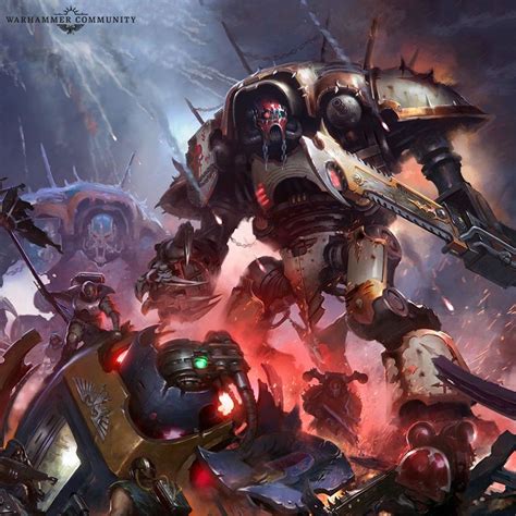 Pin By Mb On Wh40k Chaos Warhammer Art Imperial Knight Warhammer