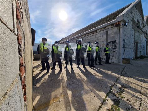 Police Recruits Undergo Crowd Control Training Your Gibraltar TV YGTV