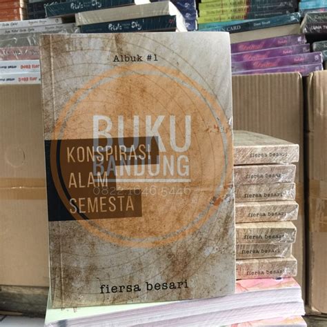 Jual Buku Konspirasi Alam Semesta Karya Fiersa Besari Original Shopee