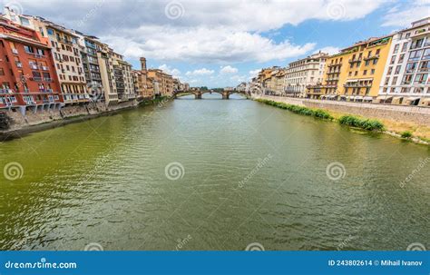 The Arno Is A River In The Tuscany Region Of Italy Stock Photo Image